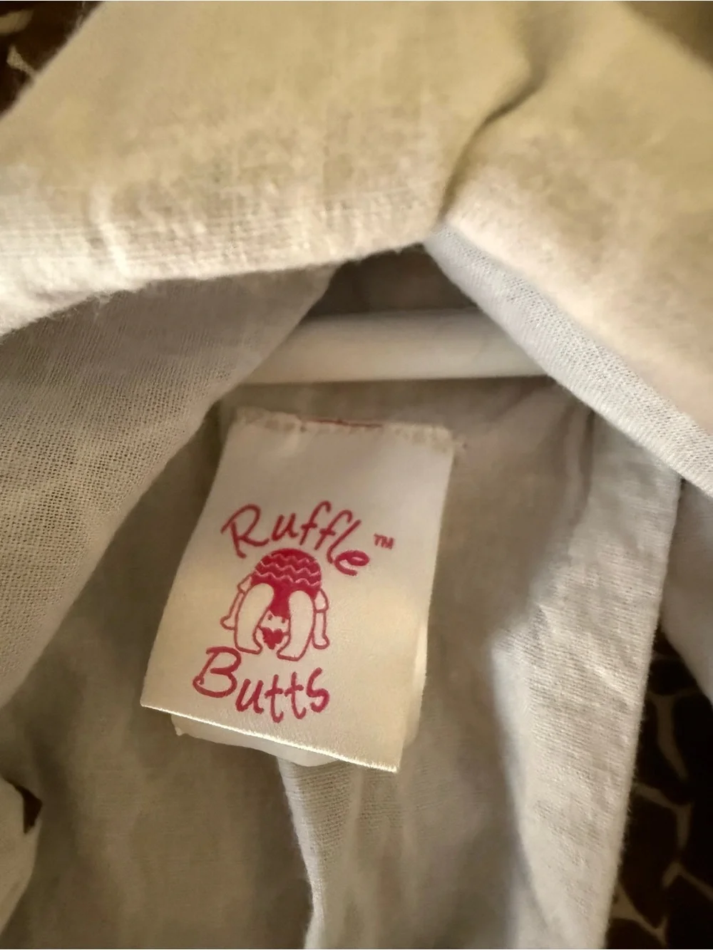 Ruffle Butts Giraffe Diaper Set